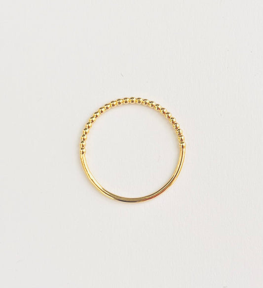 puchipuchi Ring Thin / 18ct Gold Vermeil