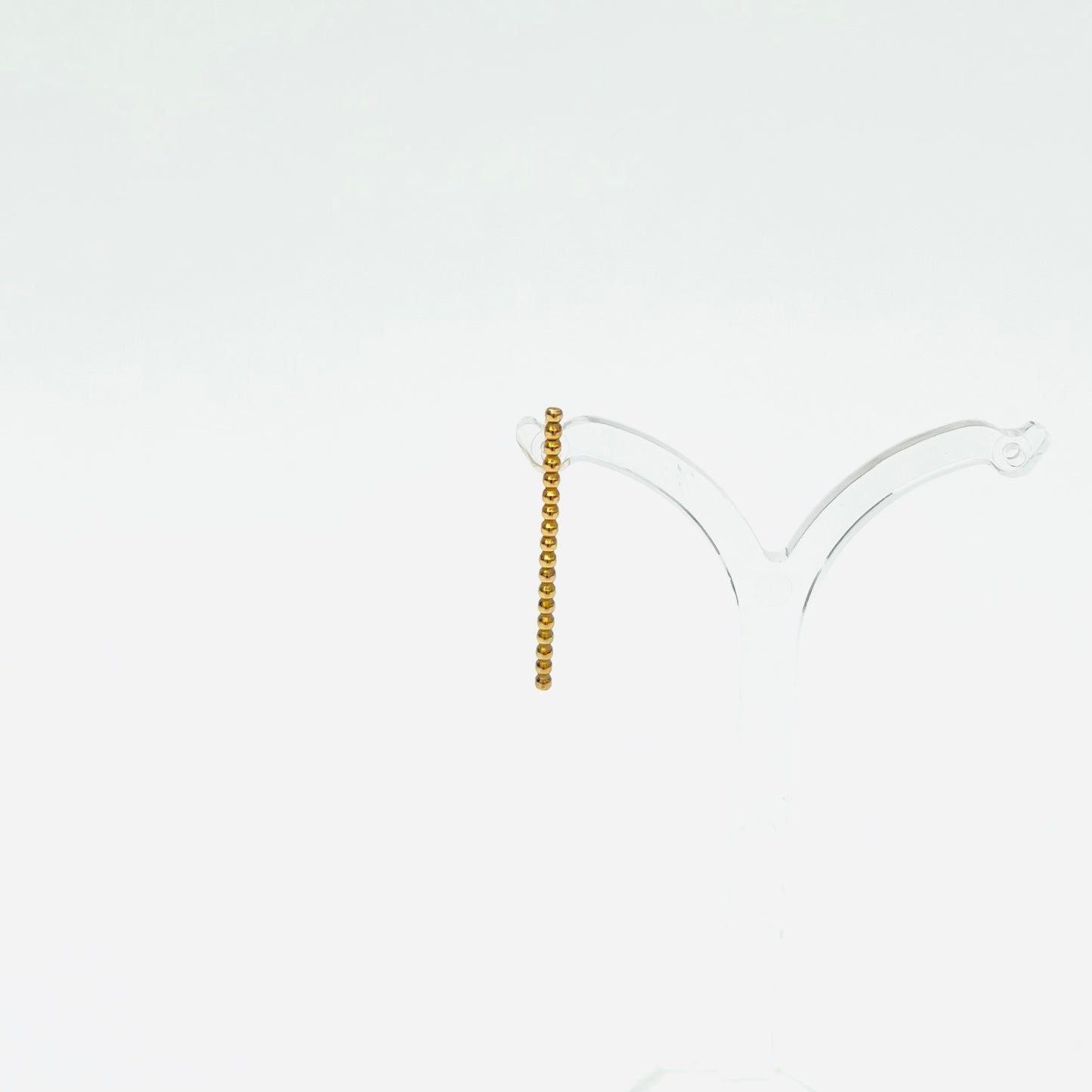 sasasa Long Stick Single Stud Earring / 18ct Gold Vermeil