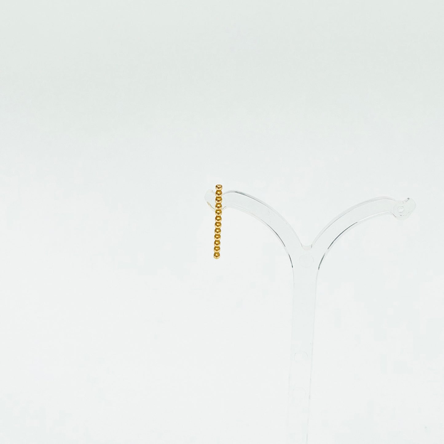 sasasa Medium Stick Single Stud Earring / 18ct Gold Vermeil