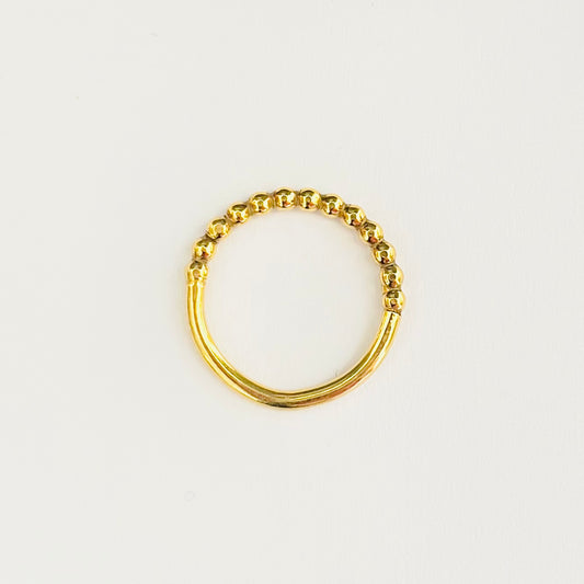 puchipuchi Ring Thick / 18ct Gold Vermeil